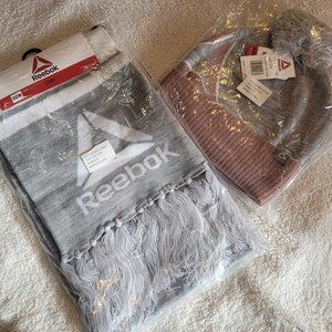 New Reebok Hat and scarf set